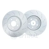 Bremsscheibe Vorderachse OPTIMAL BS-9836HC
