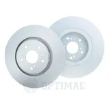 Bremsscheibe Vorderachse OPTIMAL BS-9890C
