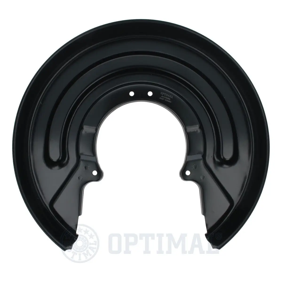Spritzblech, Bremsscheibe Hinterachse links Hinterachse rechts OPTIMAL BSP-1008B