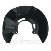 Spritzblech, Bremsscheibe Vorderachse links OPTIMAL BSP-1009L