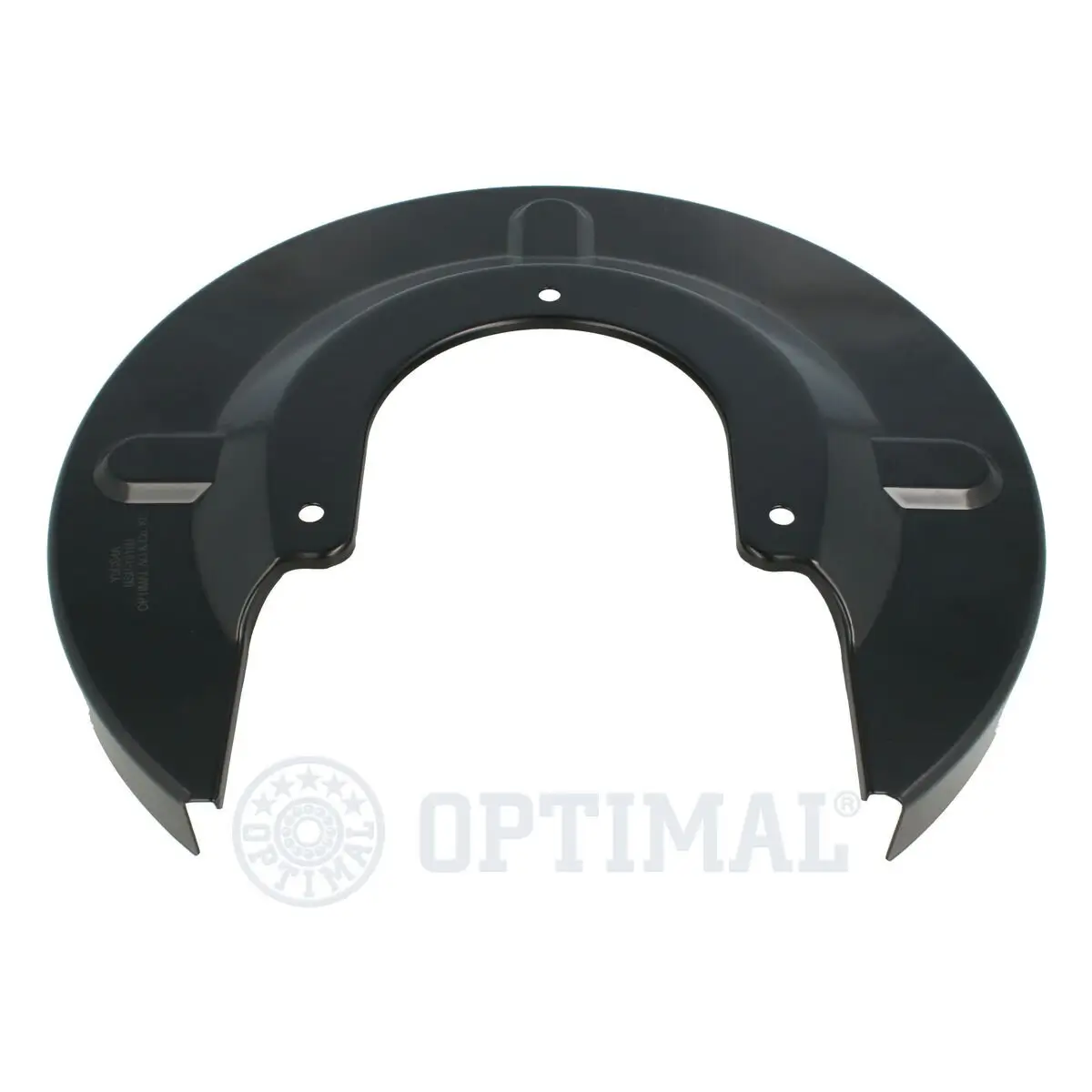 Spritzblech, Bremsscheibe Hinterachse links Hinterachse rechts OPTIMAL BSP-1010B