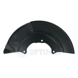 Spritzblech, Bremsscheibe Vorderachse links OPTIMAL BSP-1014L