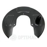 Spritzblech, Bremsscheibe Hinterachse rechts OPTIMAL BSP-1015R