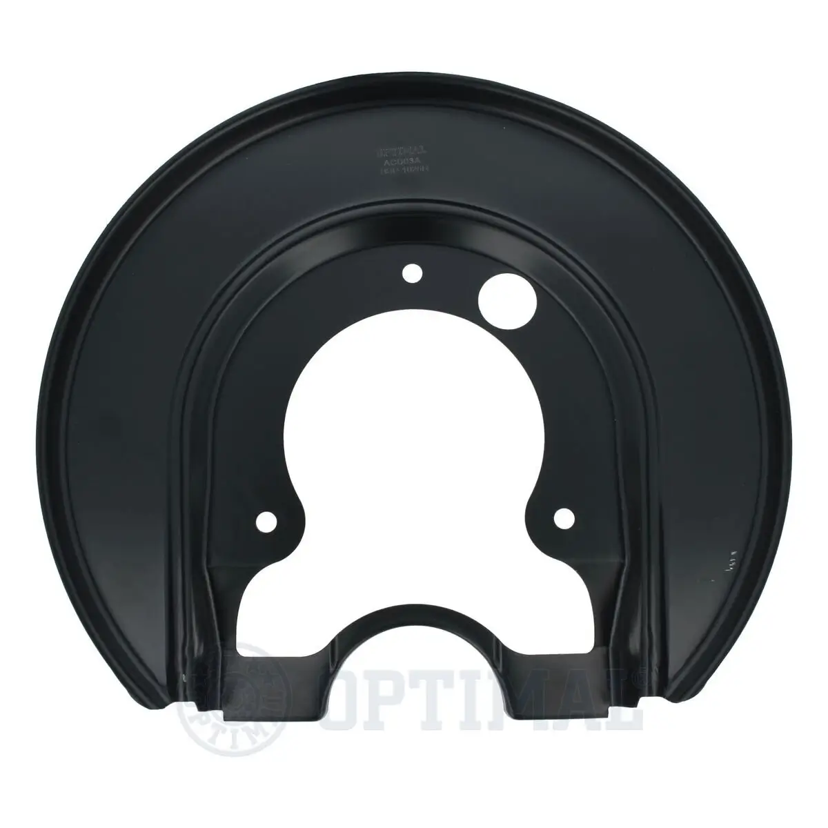 Spritzblech, Bremsscheibe Hinterachse rechts OPTIMAL BSP-1025R