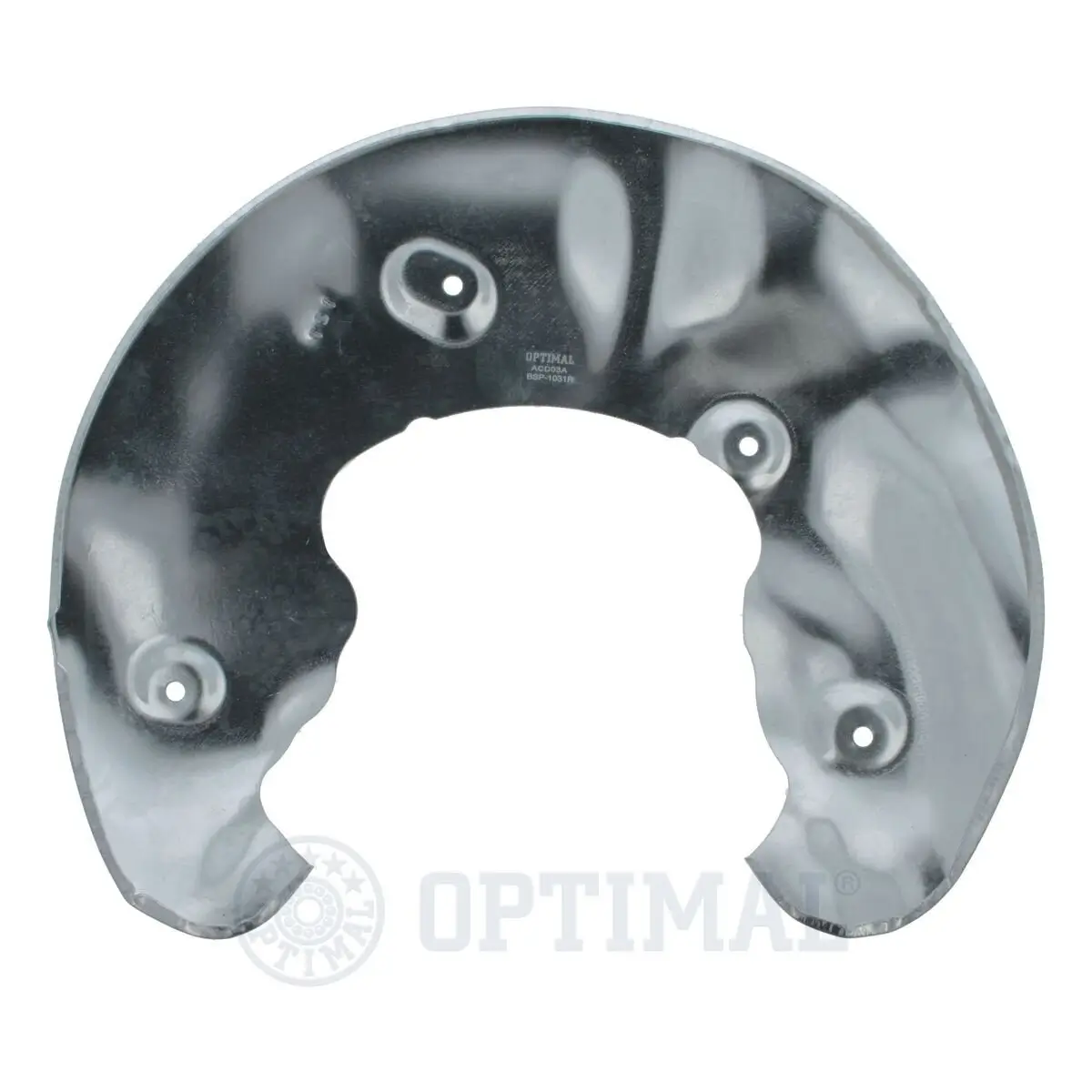 Spritzblech, Bremsscheibe Vorderachse rechts OPTIMAL BSP-1031R