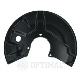 Spritzblech, Bremsscheibe Vorderachse links OPTIMAL BSP-1034L