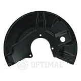 Spritzblech, Bremsscheibe Vorderachse rechts OPTIMAL BSP-1034R