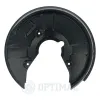 Spritzblech, Bremsscheibe Hinterachse links OPTIMAL BSP-1038L Bild Spritzblech, Bremsscheibe Hinterachse links OPTIMAL BSP-1038L