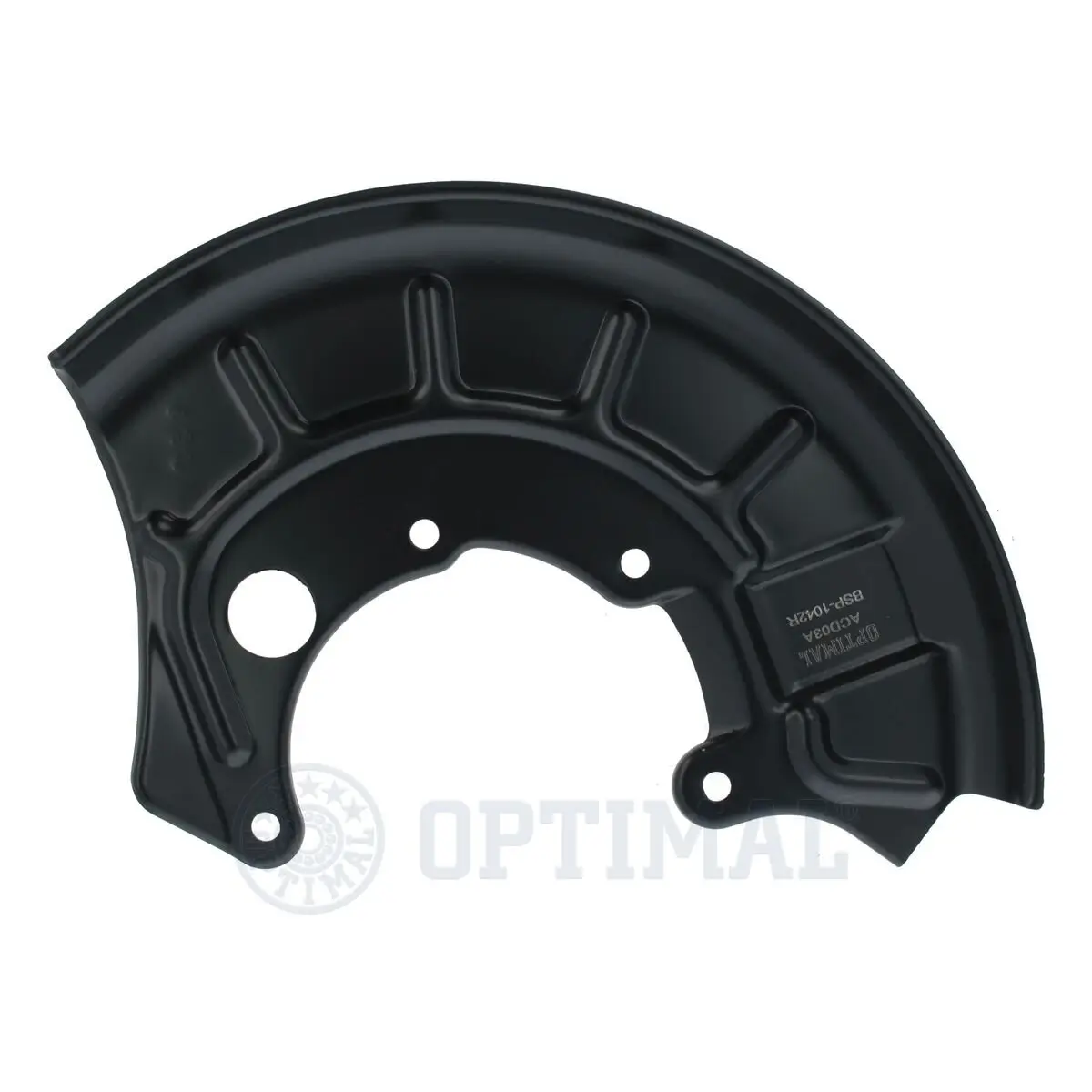 Spritzblech, Bremsscheibe Vorderachse rechts OPTIMAL BSP-1042R