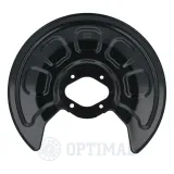 Spritzblech, Bremsscheibe Hinterachse links Hinterachse rechts OPTIMAL BSP-1049B