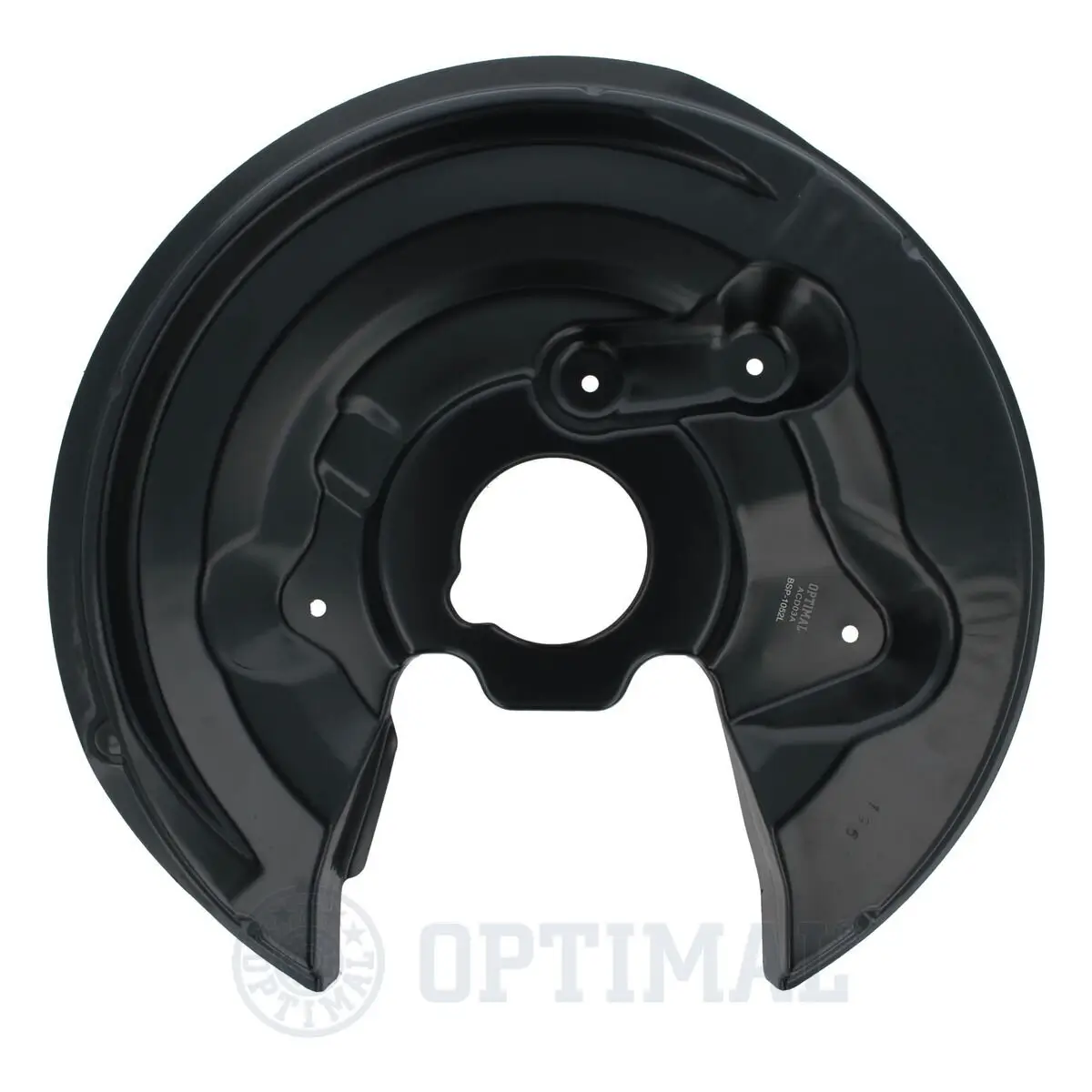 Spritzblech, Bremsscheibe Hinterachse links OPTIMAL BSP-1052L