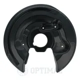 Spritzblech, Bremsscheibe Hinterachse links OPTIMAL BSP-1052L