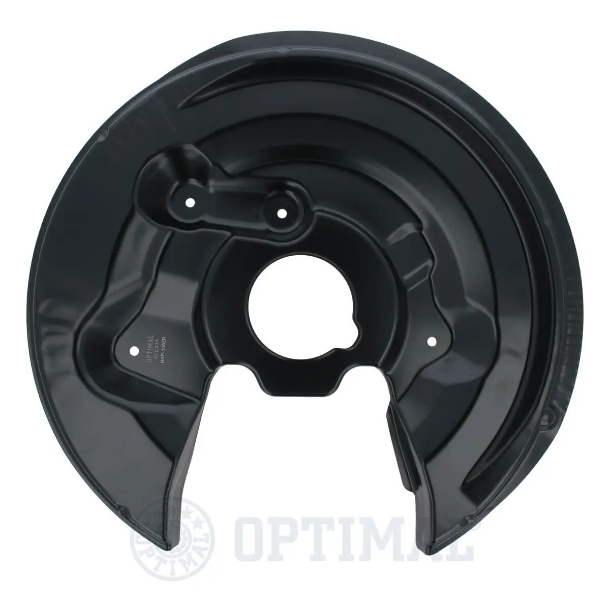 Spritzblech, Bremsscheibe Hinterachse rechts OPTIMAL BSP-1052R