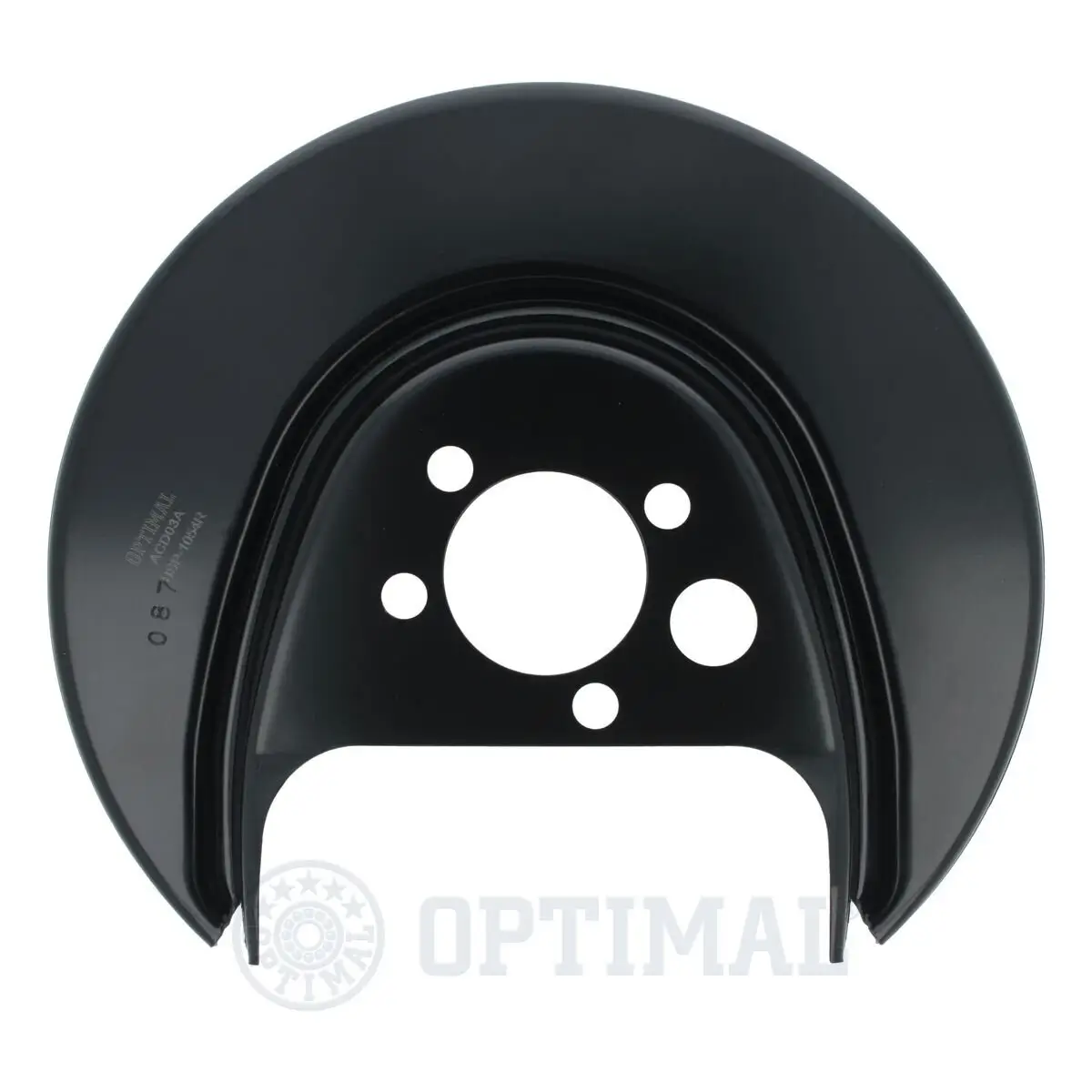 Spritzblech, Bremsscheibe Hinterachse rechts OPTIMAL BSP-1054R