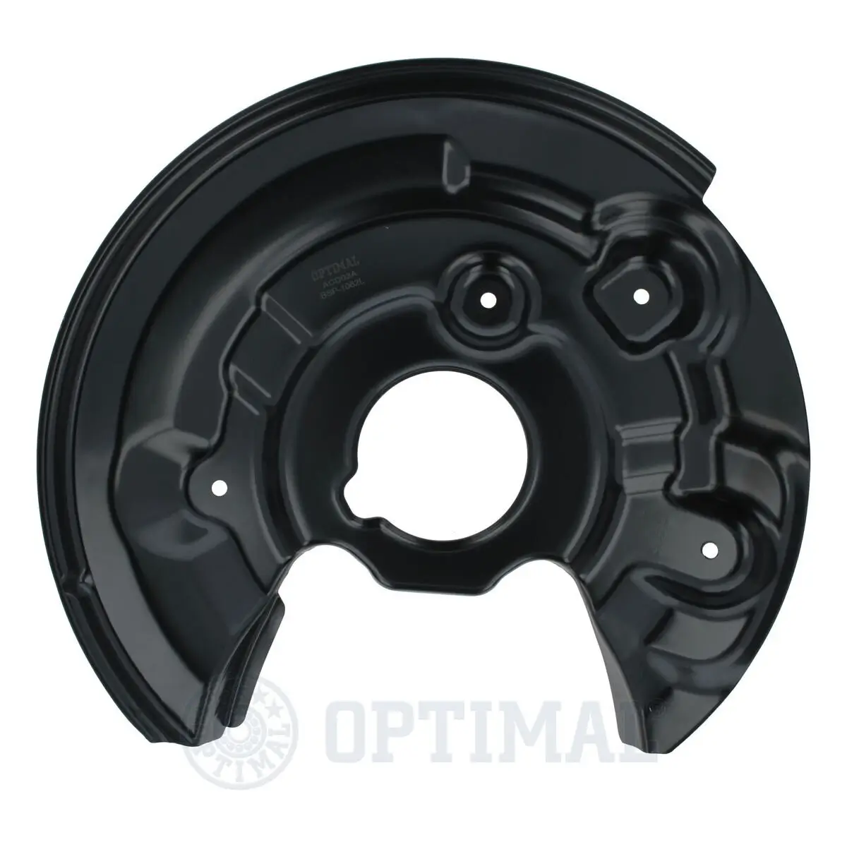 Spritzblech, Bremsscheibe Hinterachse links OPTIMAL BSP-1062L