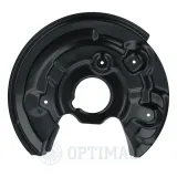 Spritzblech, Bremsscheibe Hinterachse links OPTIMAL BSP-1062L