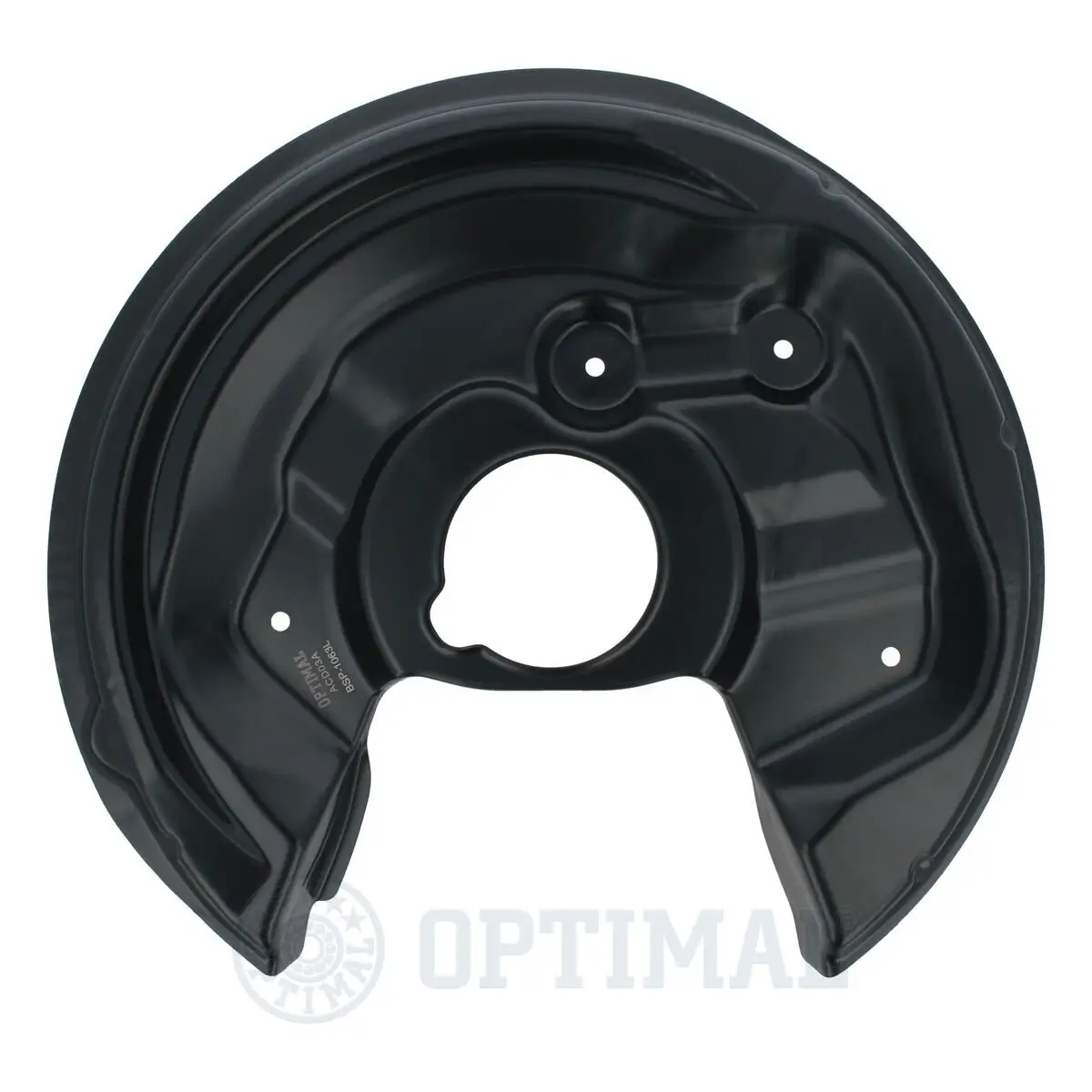 Spritzblech, Bremsscheibe Hinterachse links OPTIMAL BSP-1063L