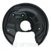 Spritzblech, Bremsscheibe Hinterachse links OPTIMAL BSP-1063L Bild Spritzblech, Bremsscheibe Hinterachse links OPTIMAL BSP-1063L
