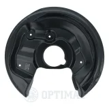 Spritzblech, Bremsscheibe Hinterachse rechts OPTIMAL BSP-1063R