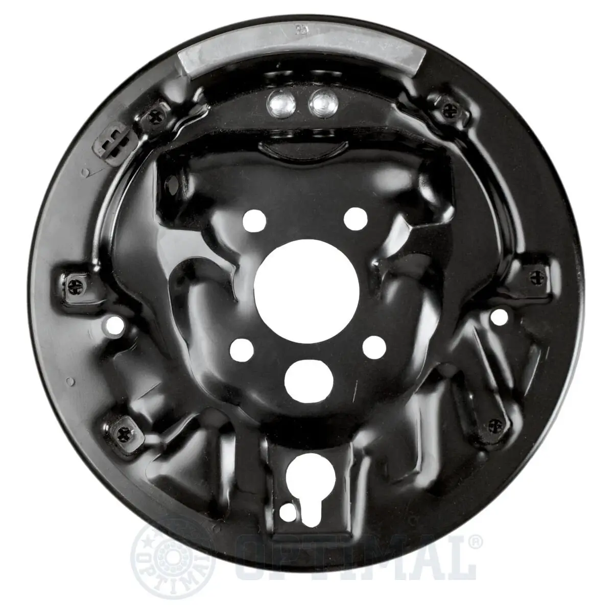 Spritzblech, Bremsscheibe Hinterachse links OPTIMAL BSP-1065L