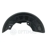 Spritzblech, Bremsscheibe Vorderachse links OPTIMAL BSP-1066L