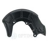 Spritzblech, Bremsscheibe Vorderachse links OPTIMAL BSP-1069L