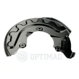 Spritzblech, Bremsscheibe Vorderachse rechts OPTIMAL BSP-1074R