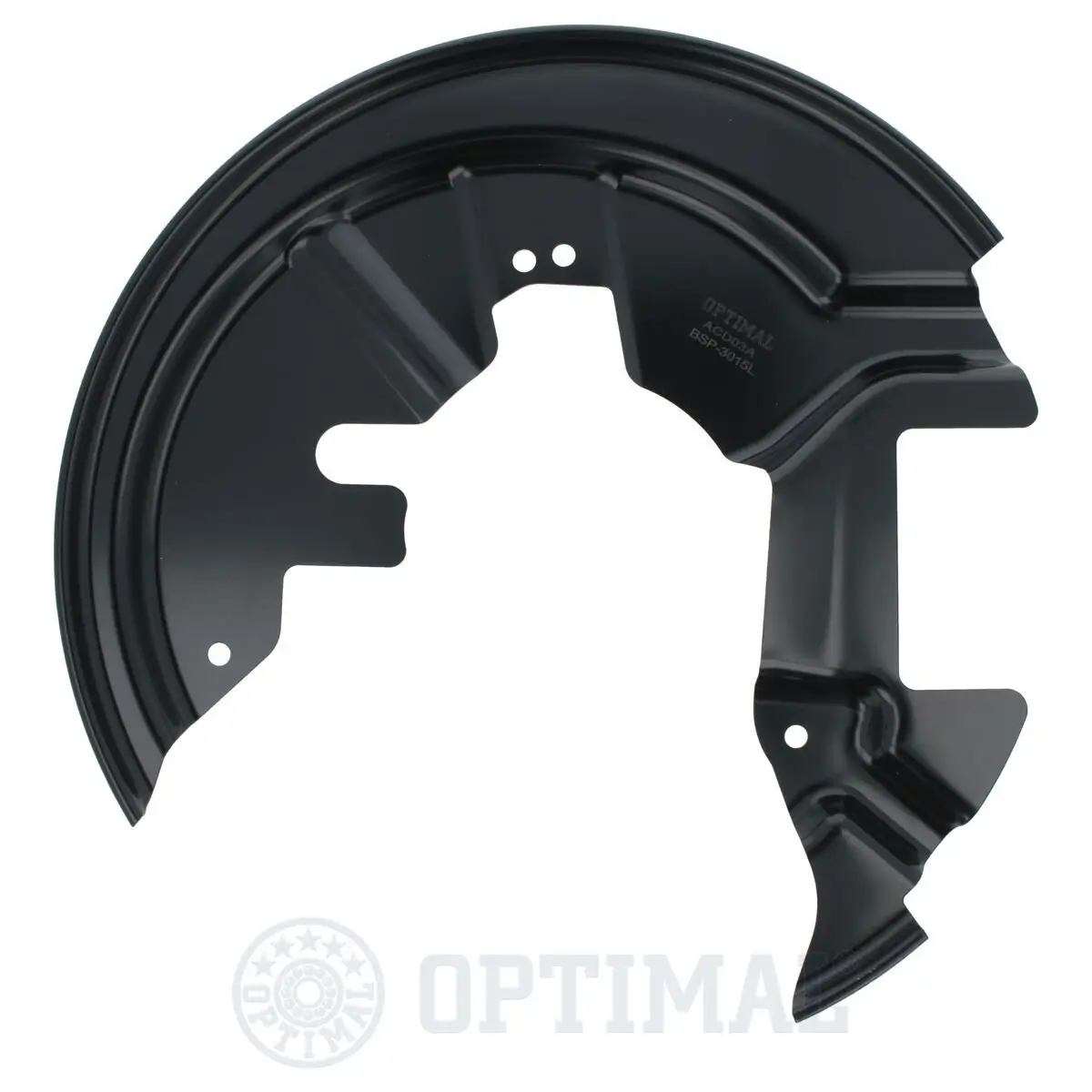 Spritzblech, Bremsscheibe Vorderachse links OPTIMAL BSP-3015L