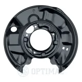 Spritzblech, Bremsscheibe Hinterachse links OPTIMAL BSP-4001L