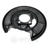 Spritzblech, Bremsscheibe Hinterachse rechts OPTIMAL BSP-4002R