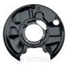 Spritzblech, Bremsscheibe Hinterachse rechts OPTIMAL BSP-4005R