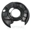 Spritzblech, Bremsscheibe Hinterachse links OPTIMAL BSP-4006L