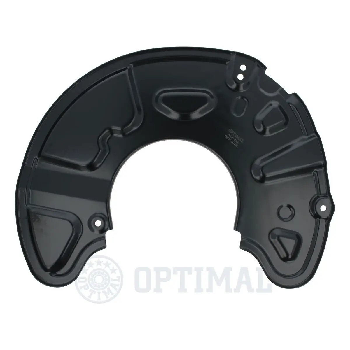 Spritzblech, Bremsscheibe Vorderachse links OPTIMAL BSP-4017L