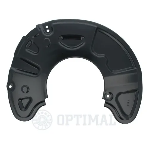 Spritzblech, Bremsscheibe Vorderachse links OPTIMAL BSP-4017L Bild Spritzblech, Bremsscheibe Vorderachse links OPTIMAL BSP-4017L