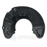 Spritzblech, Bremsscheibe Vorderachse rechts OPTIMAL BSP-4017R