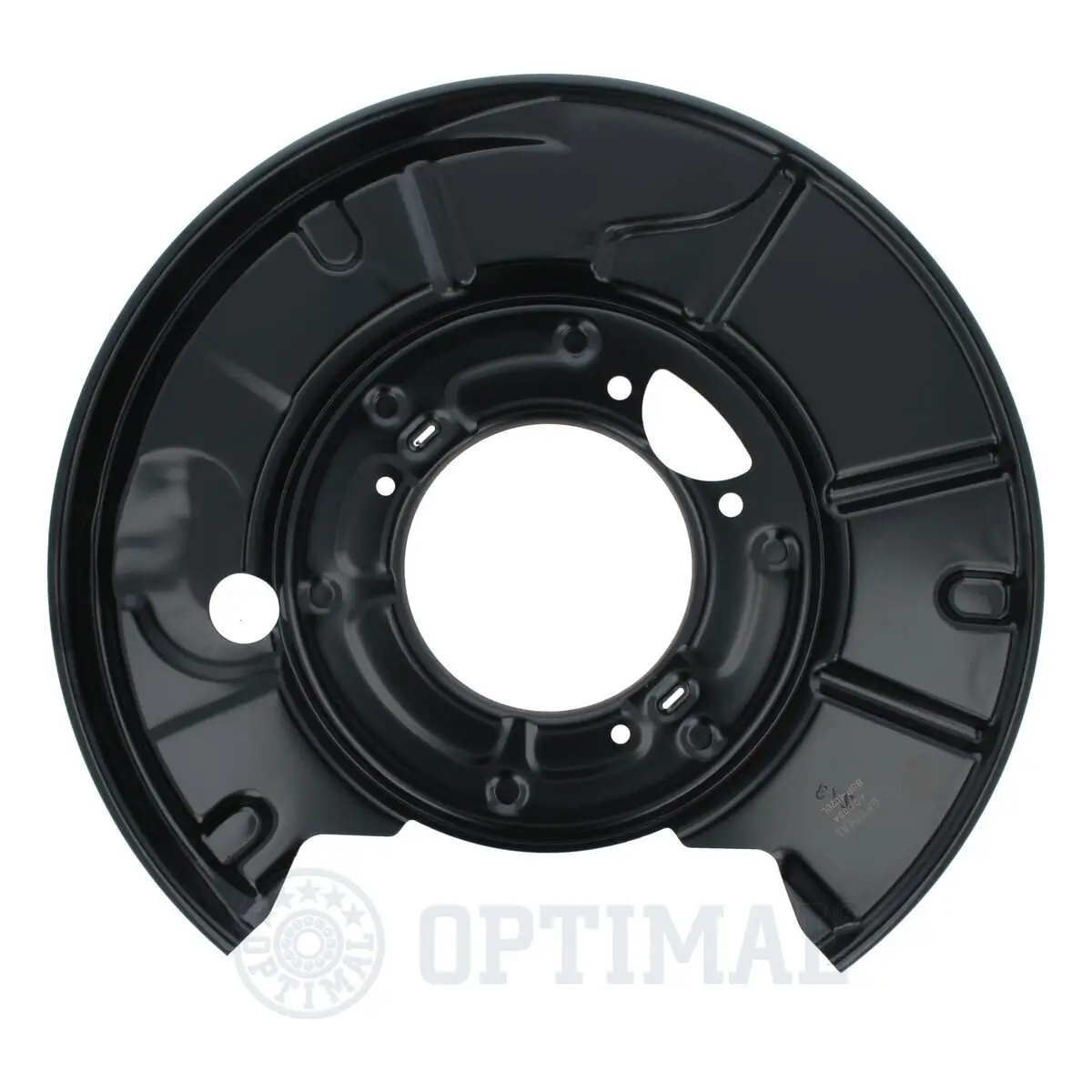 Spritzblech, Bremsscheibe Hinterachse links OPTIMAL BSP-4020L