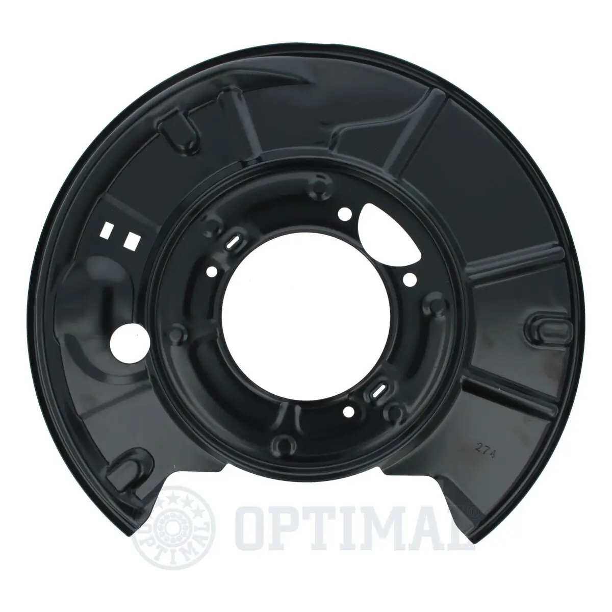 Spritzblech, Bremsscheibe Hinterachse rechts OPTIMAL BSP-4020R