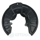 Spritzblech, Bremsscheibe Vorderachse links OPTIMAL BSP-4025L