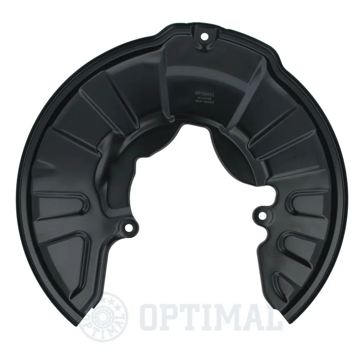 Spritzblech, Bremsscheibe Vorderachse rechts OPTIMAL BSP-4025R