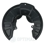 Spritzblech, Bremsscheibe Vorderachse rechts OPTIMAL BSP-4025R