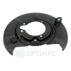 Spritzblech, Bremsscheibe Hinterachse rechts OPTIMAL BSP-5007R Bild Spritzblech, Bremsscheibe Hinterachse rechts OPTIMAL BSP-5007R