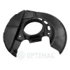 Spritzblech, Bremsscheibe Vorderachse links OPTIMAL BSP-5018L