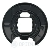 Spritzblech, Bremsscheibe Hinterachse links OPTIMAL BSP-5020L