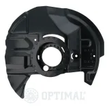 Spritzblech, Bremsscheibe Vorderachse links OPTIMAL BSP-5023L