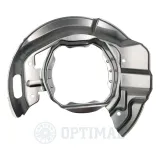Spritzblech, Bremsscheibe Vorderachse rechts OPTIMAL BSP-5025R