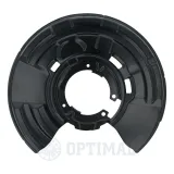 Spritzblech, Bremsscheibe Hinterachse rechts OPTIMAL BSP-5027R