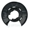 Spritzblech, Bremsscheibe Hinterachse rechts OPTIMAL BSP-5030R