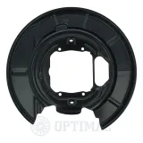 Spritzblech, Bremsscheibe Hinterachse links OPTIMAL BSP-5032L