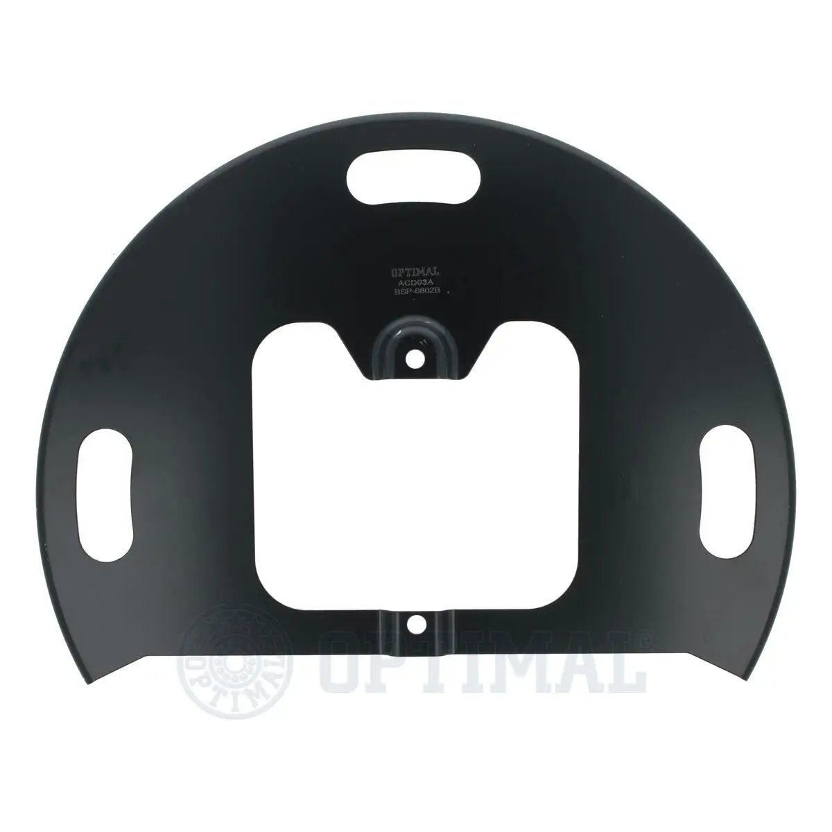 Spritzblech, Bremsscheibe Vorderachse links Vorderachse rechts OPTIMAL BSP-6802B