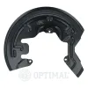 Spritzblech, Bremsscheibe Vorderachse rechts OPTIMAL BSP-7005R